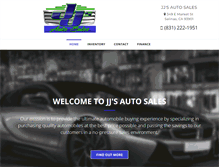 Tablet Screenshot of jjsautosalinas.com